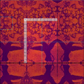 Hummingvogels in het weefsel van het varken met ro stof (Delen)