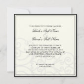 Hummingvogels in Swirls - Weddenschap Kaart (Voorkant)