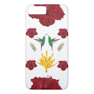 Hummingvogels inspiratie iPhone 8 plus / 7 plus hoesje