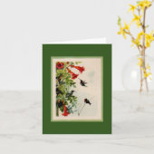  Hummingvogels Kaart (Gele Bloem)