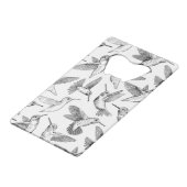 Hummingvogels Kredietkaart Flessenopener (Achterkant Gekanteld)