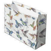 Hummingvogels Large Cadeauzakje (Voorkant Gekanteld)