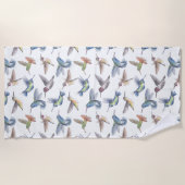 Hummingvogels Strandlaken (Voorkant)