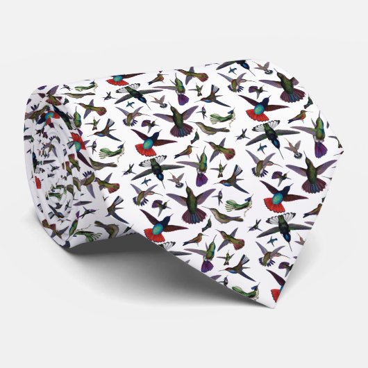  Hummingvogels Stropdas (Opgerold)