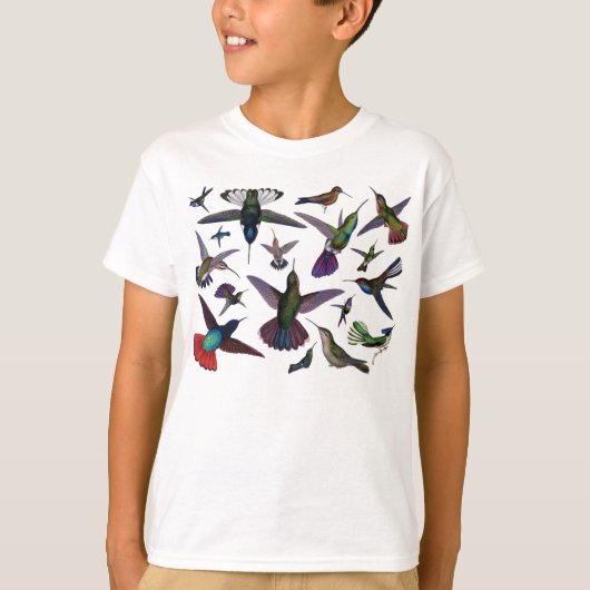 Hummingvogels T-shirt (Voorkant)