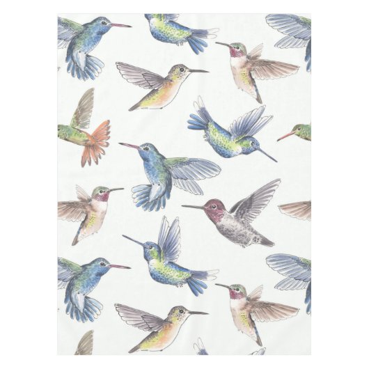 Hummingvogels Tafelkleed (Voorkant)