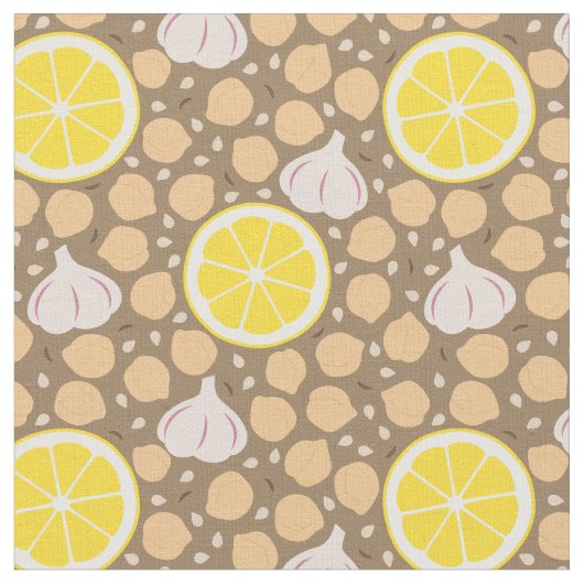 Hummus Fabric Stof (Close Up)