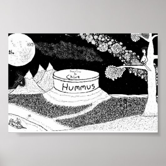 Hummus Poster (Voorkant)