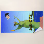 Humor 2020 Stemming over het democratische verkiez Strandlaken (Voorkant)