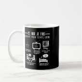 Humor Abs Bodybuilding Vrije Tijd Werk 6-packs Koffiemok (Links)