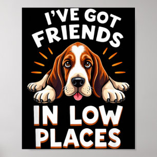 Humor Bet Hound Dog Halloween Poster