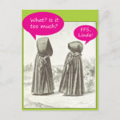 Humor  briefkaart (Voorkant)