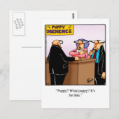 Humor Briefkaart voor huwelijk (Voorkant / Achterkant)