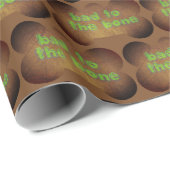 humor bruine hond cadeaupapier (Rol Hoek)