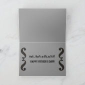 Humor Elk foto-Vaderdag Kaart (Binnen)