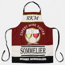 Humor Expert WINE Taster All-Over Print Schort