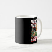 Humor Funny Trump Winner Christmas Great Ag Koffiemok (Voorkant rechts)