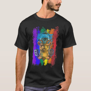 Humor Goat The Goatfather Bulk Anarchy Gothic Moon T-shirt
