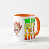 Humor Grappig Sarcastisch Commentaar Vrouw Cartoon Mok (Voorkant rechts)