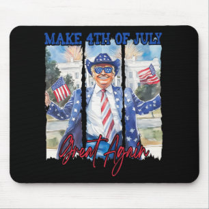 Humor Grappig Trump maakt 4 juli weer geweldig Man Muismat