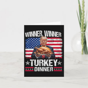 Humor Grappig Trump Winnaar  Kaart
