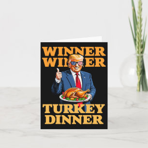Humor Grappig Trump Winnaar Winnaar Kaledinergerec Kaart