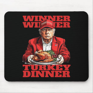 Humor Grappig Trump Winnaar Winnaar Kaledinersmaal Muismat