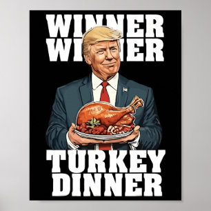 Humor Grappig Trump Winner Turkije Diner dan Poster