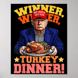 Humor Grappig Trump Winner Turkije Diner dan Poster