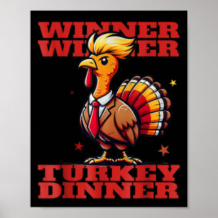 Humor Grappig Trump Winner Turkije Diner dan Poster