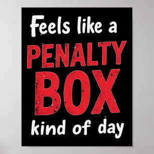 Humor Hockey voelt als een strafbankdag Poster