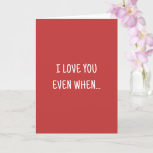 Humor I Love You Film Grap Grappige Valentijnsdag Kaart