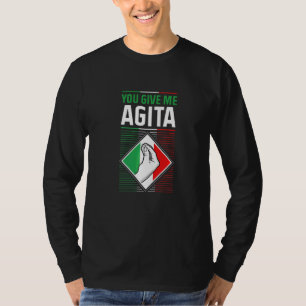 Humor Italiaans Quote Slang Fun Gezegde Joke Pun S T-shirt