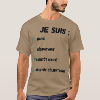 humor Ix27m binnenkort getrouwd, origineel cadeau T-shirt