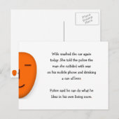 Humor Joke LOL Briefkaart (Voorkant / Achterkant)