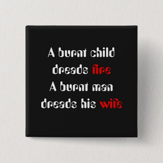 Humor knoppen vierkante button 5,1 cm (Voorkant)