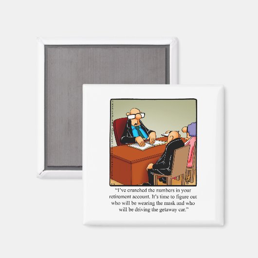 Humor Magneet (Voorkant / Achterkant)