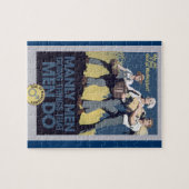 Humor Manly MANNEN Legpuzzel (Horizontaal)