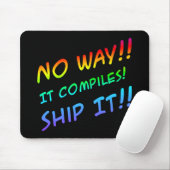 Humor Mousepad Muismat (Met muis)