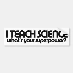 Humor natuurkundigen bumpersticker