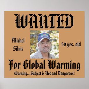 Humor Personalized Wanted Poster