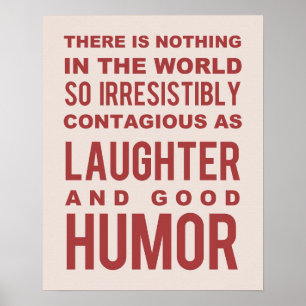 Humor Quote, Poster Typografie