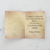 Humor, Relax & Match de Kussens Kaart (Binnen)