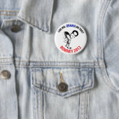 Humor Romney 2012 Ronde Button 5,7 Cm (In situ)
