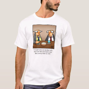 Humor Shirt "Harshest Critic"