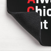 Humor taco trump altijd weg muismat (Hoek)