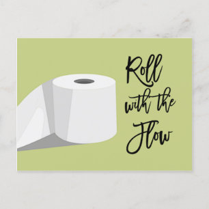Humor Toiletpapier Uitgestelde Trouw Aankondiging