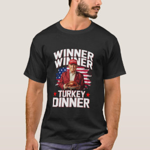 Humor Trump winnaar Turkije diner Thanksgivi T-shirt