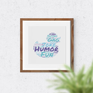 Humor Typografie Grappige Woord Kunst Perfect Poster