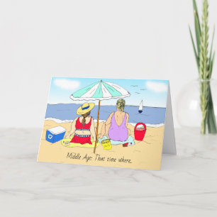 HUMOR uit de middeleeuwen, vriendschap grappig Kaart